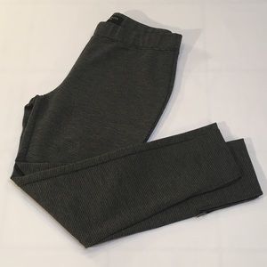 Talbots Herringbone Leggings, Ankle Zip, Petite M